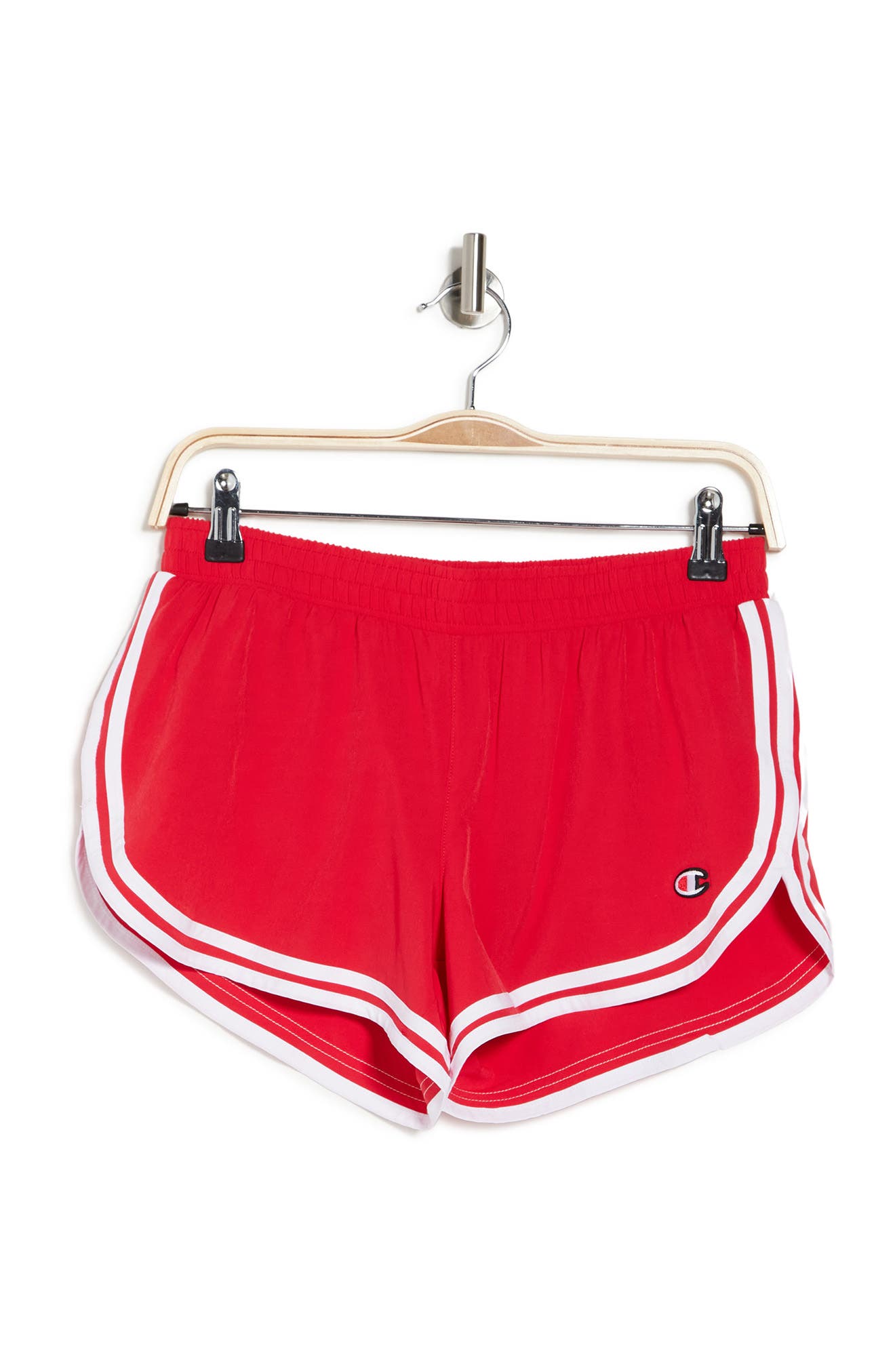 Champion Varsity Shorts In Red Persua