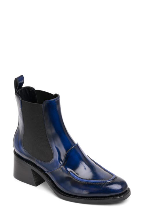 Shop The Office Of Angela Scott Ms. Helen Chelsea Boot In Sapphire