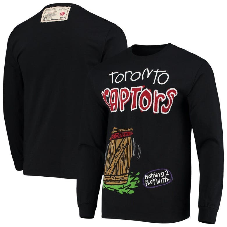 After School Special Black Toronto Raptors Wordmark Long Sleeve T-shirt