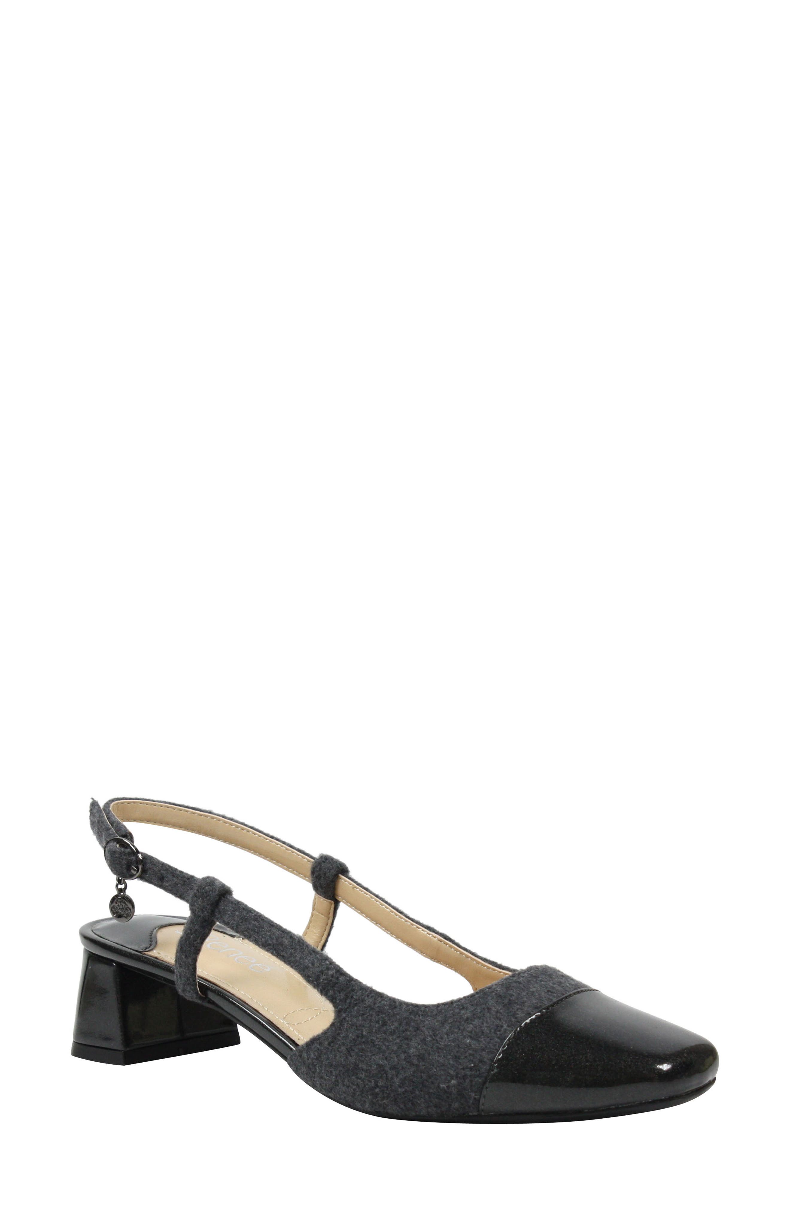 J. Renee Marcel Cap Toe Sandal - Grey