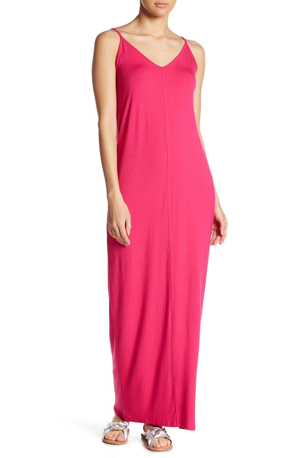 abound knit maxi dress