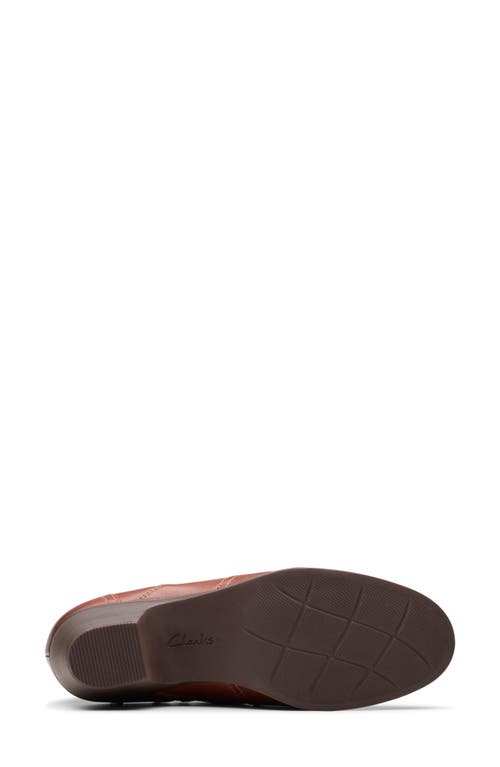 Clarks ® Emily2 Opal Bootie In Tan Leather