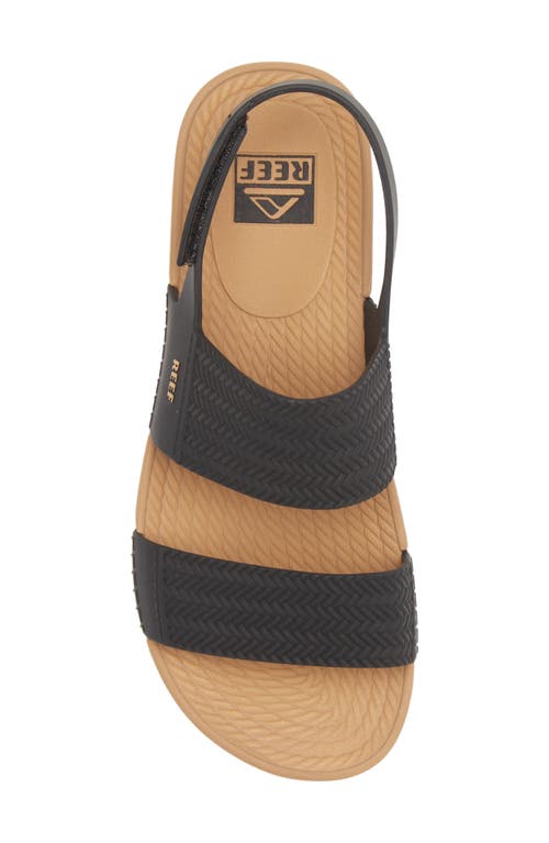 Reef Water Vista Slingback Sandal In Black/tan