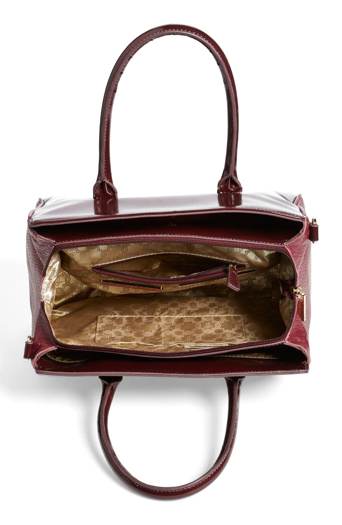 IVANKA TRUMP,
                                                'Amanda' Frame Tote,
                                                Alternate thumbnail 3, color,
                                                602