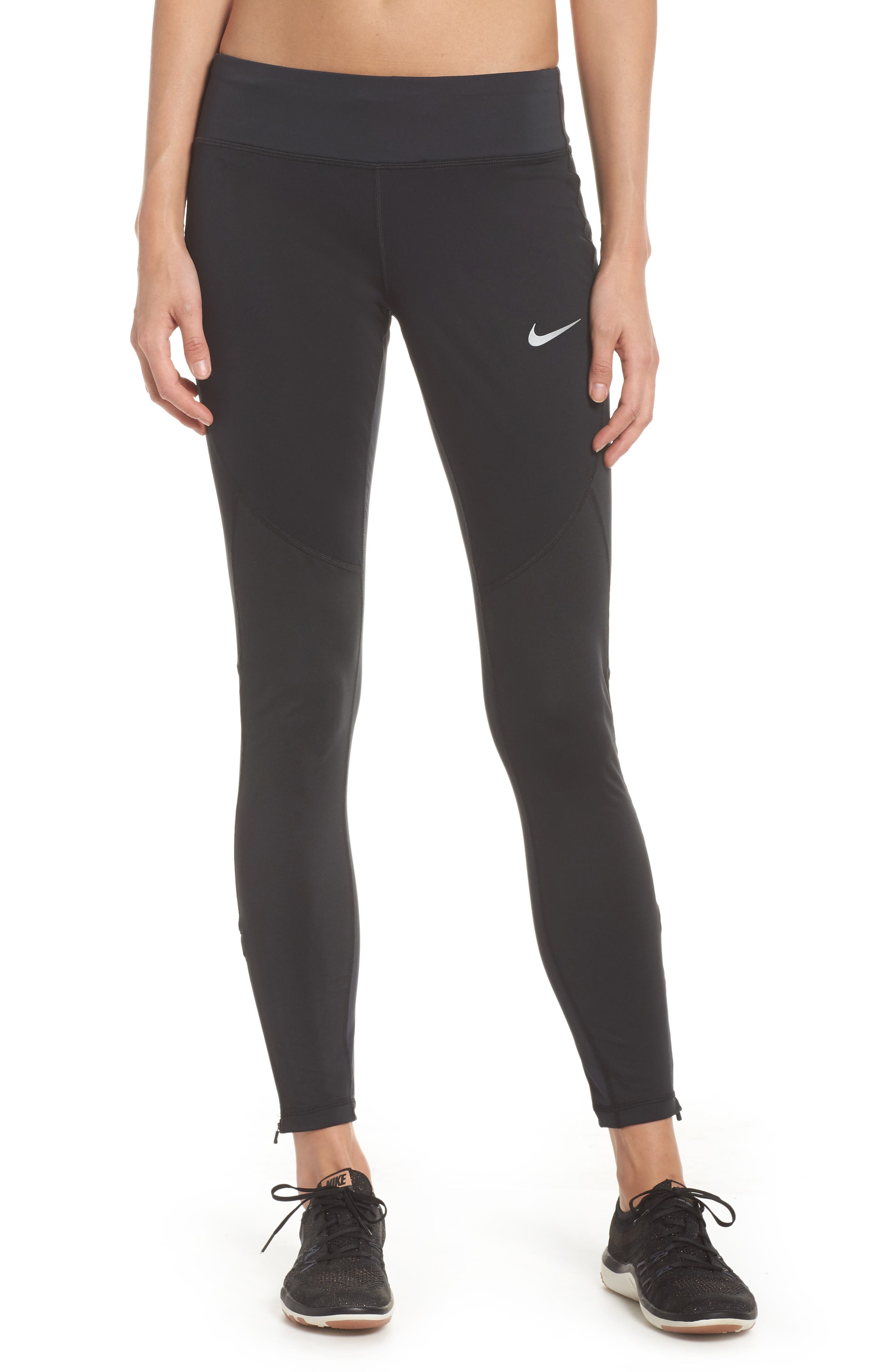 nike shield running tights