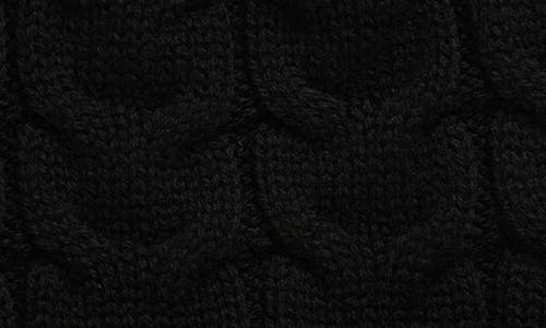 Moncler Kids' Logo Patch Wool Beanie In Black