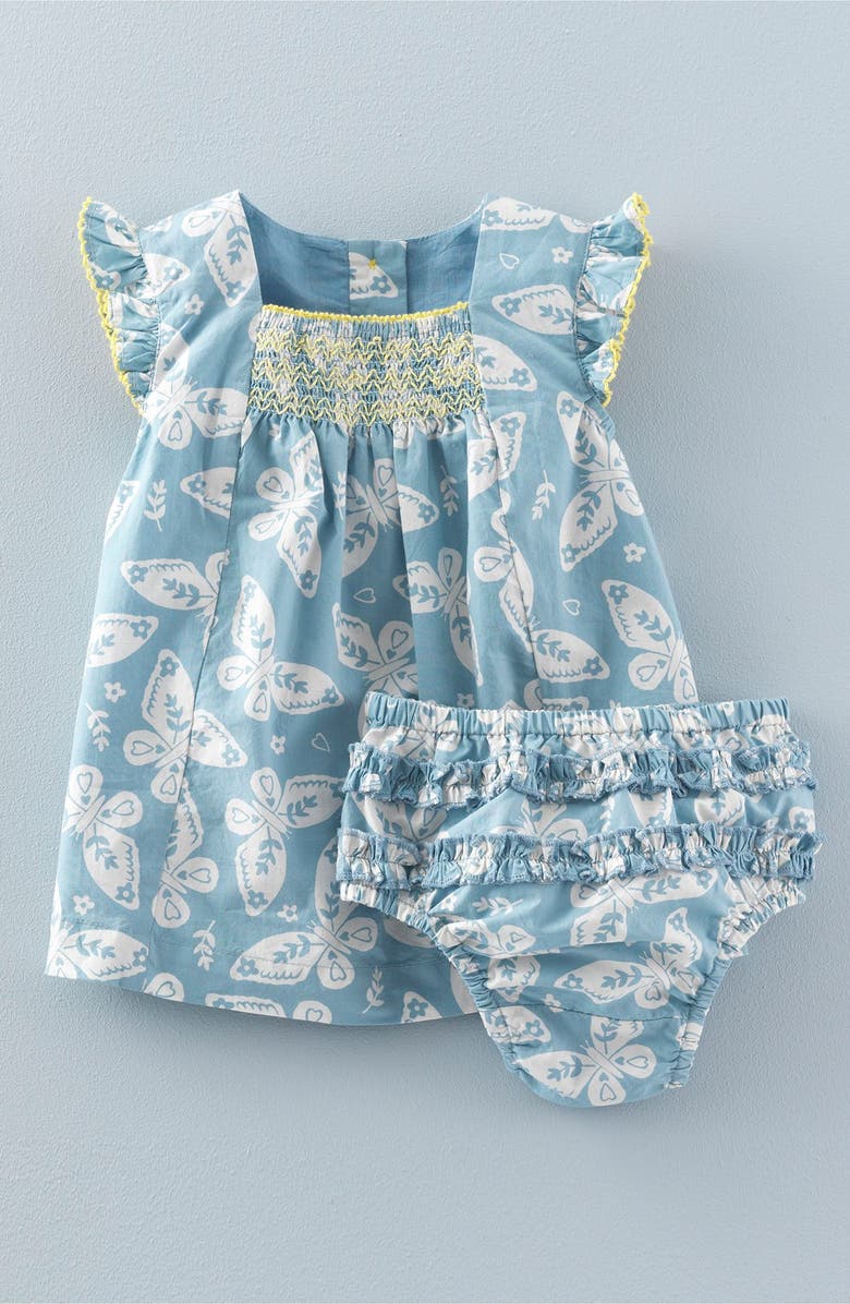 Girl Clothes Boden Usa Baby NWT Mini Boden Bess Cosy Smocked Dress