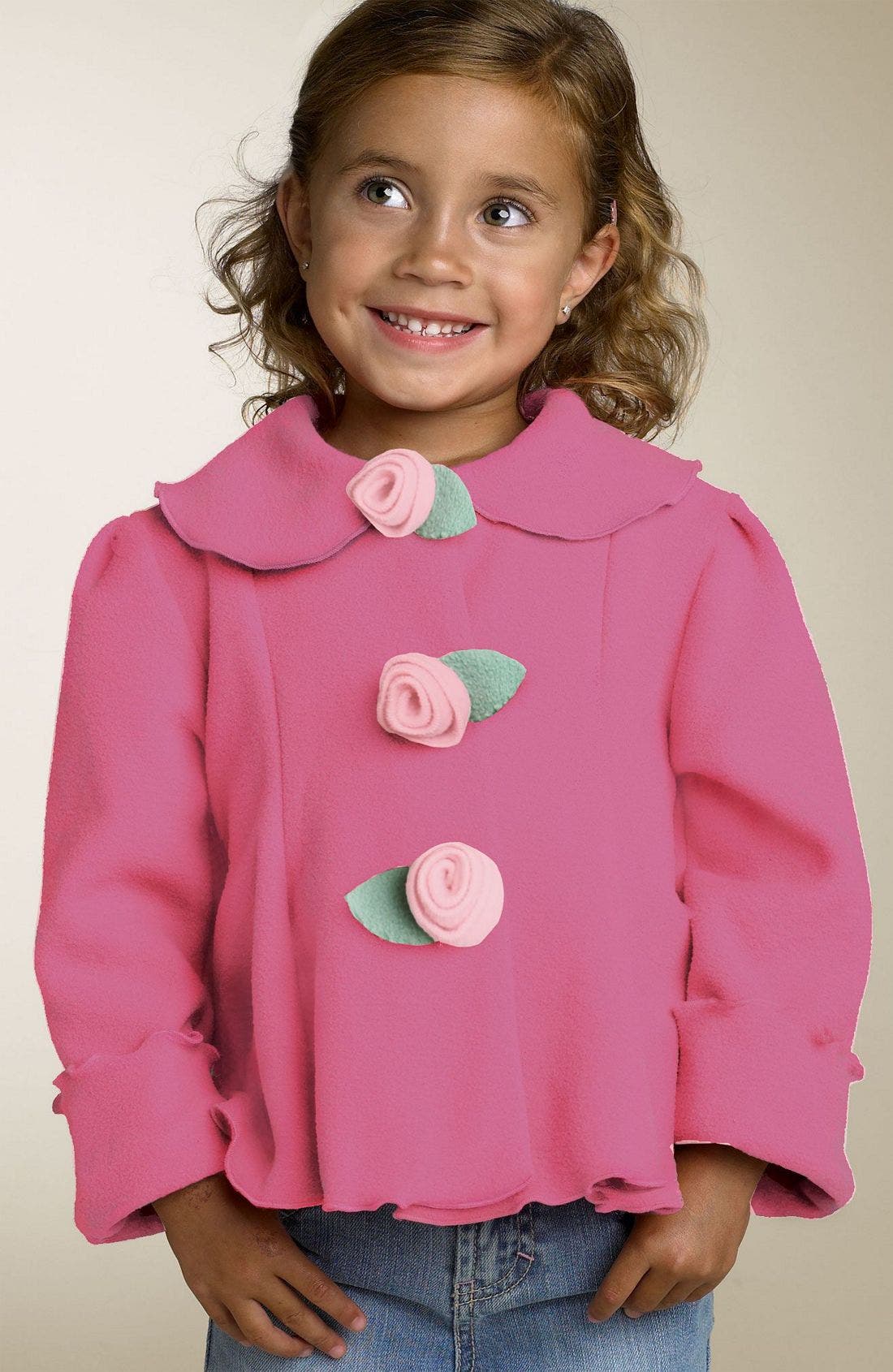 Mack Co Fleece Swing Jacket Toddler Nordstrom