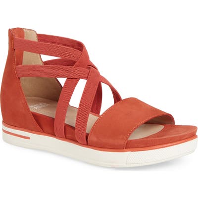 Eileen Fisher Star-Tn Sandal, Red