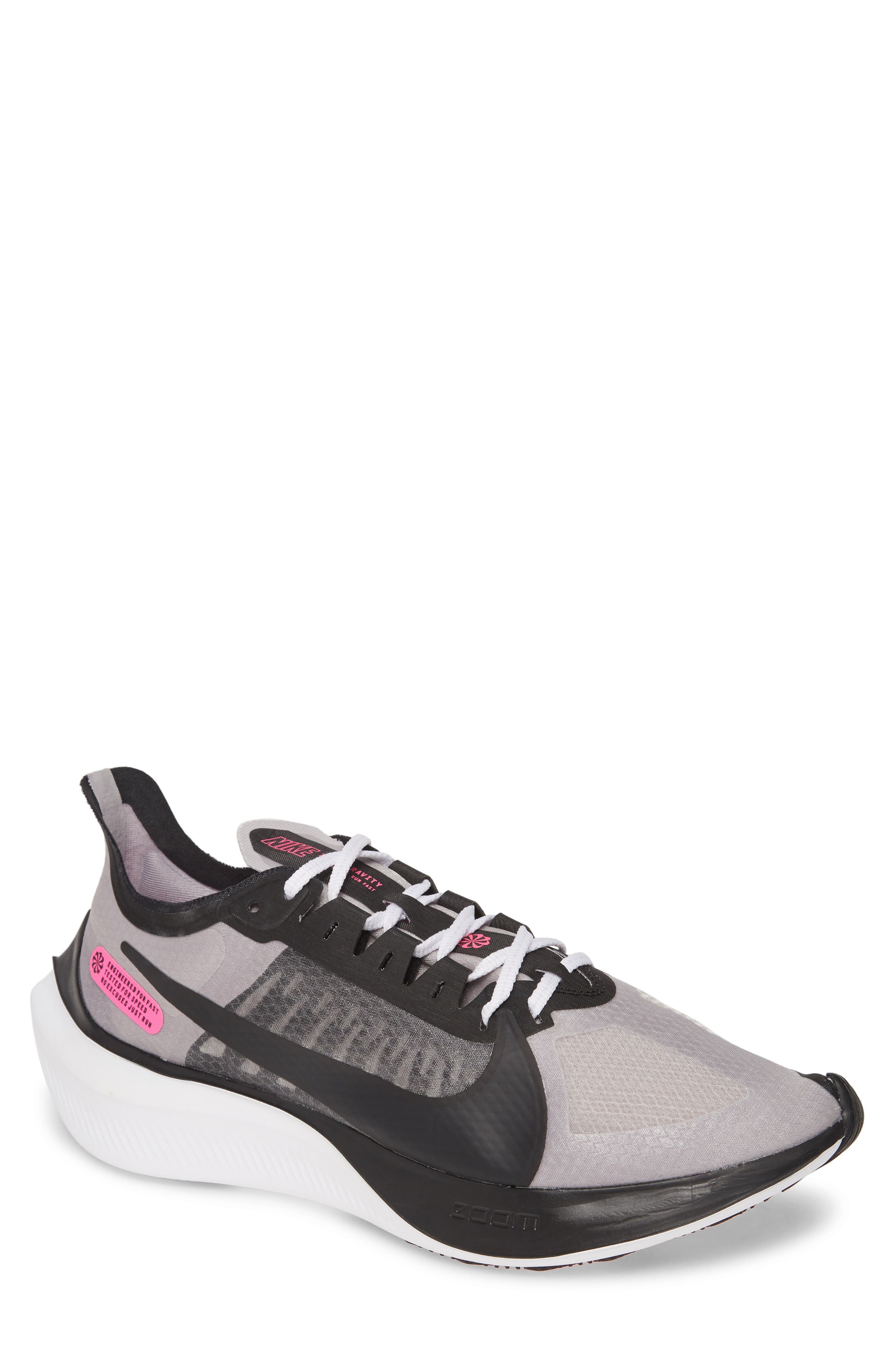 nike zoom gravity pink and black