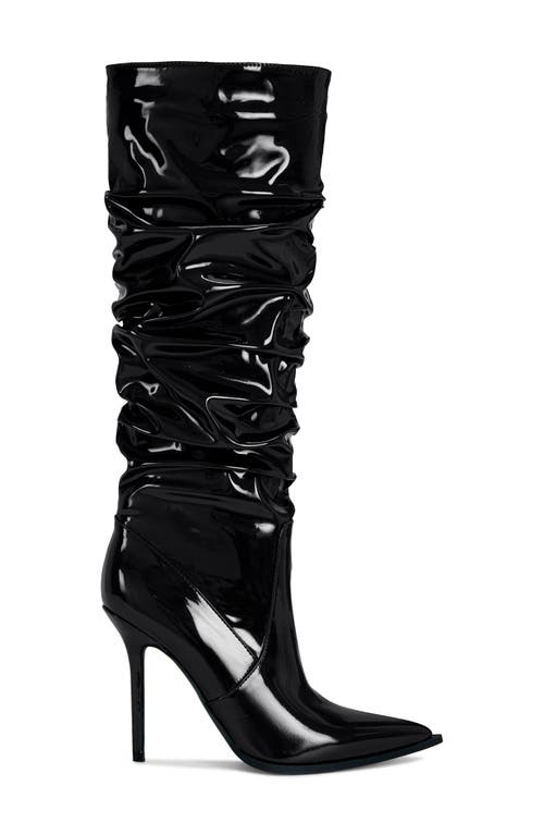 Shop Azalea Wang Mitica Knee High Boot In Black