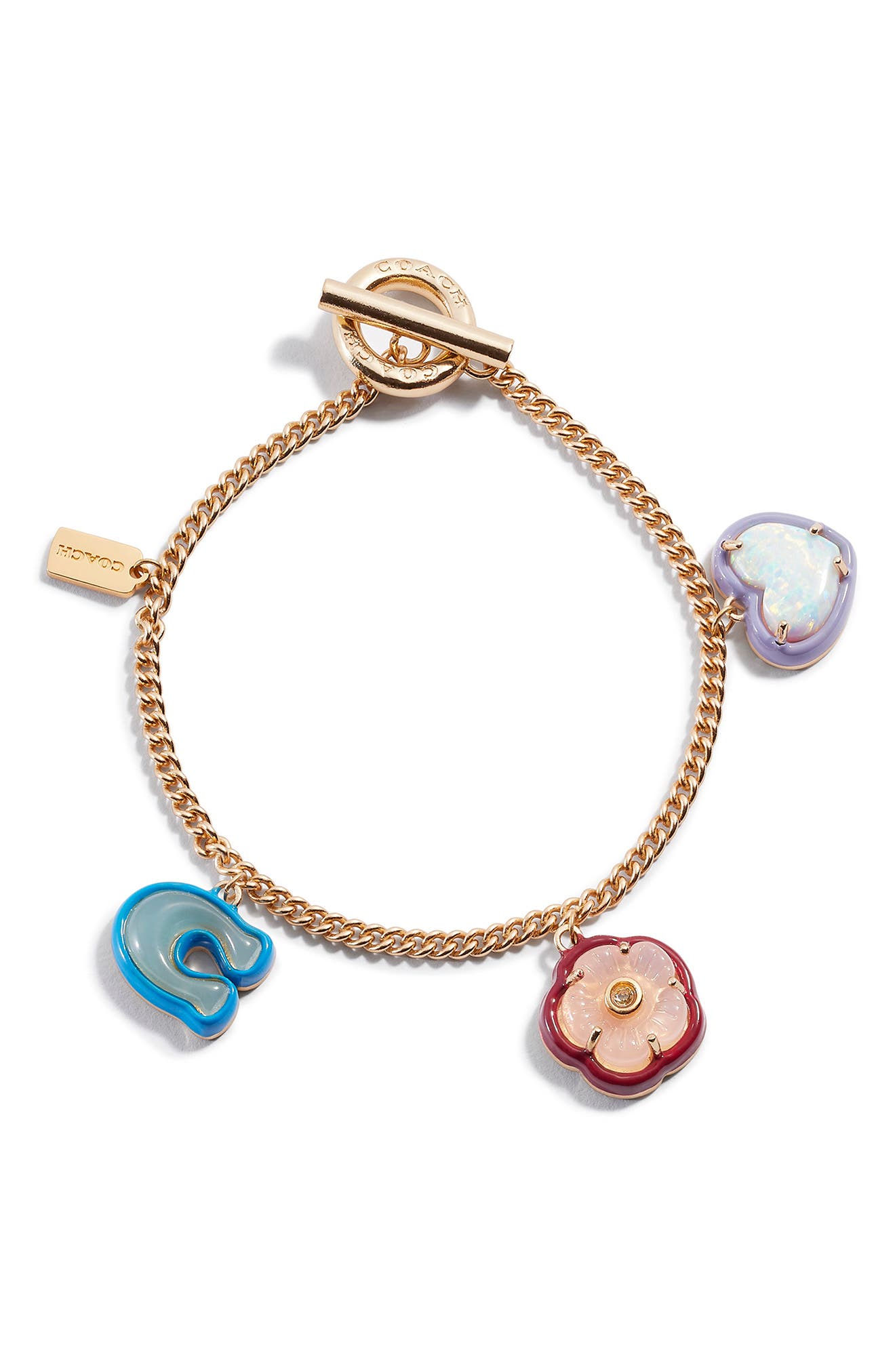 coach charm bracelet