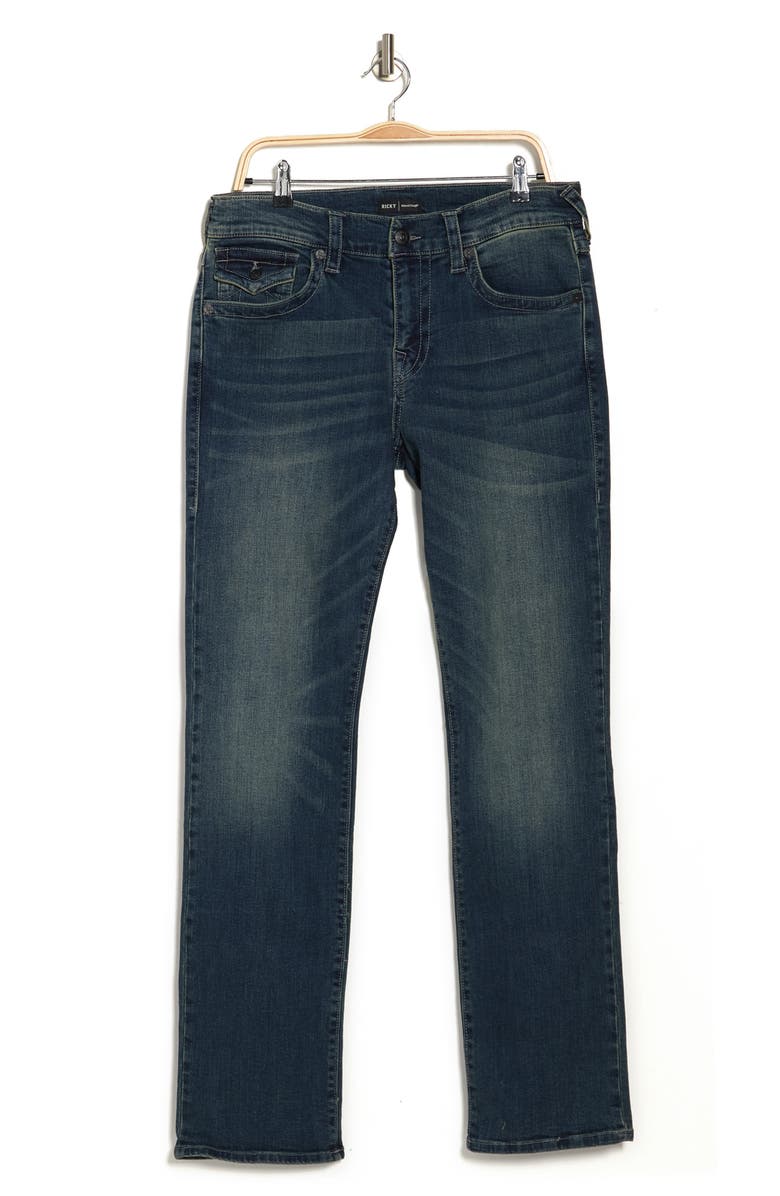 TRUE RELIGION Ricky Flap Relaxed Straight Jeans