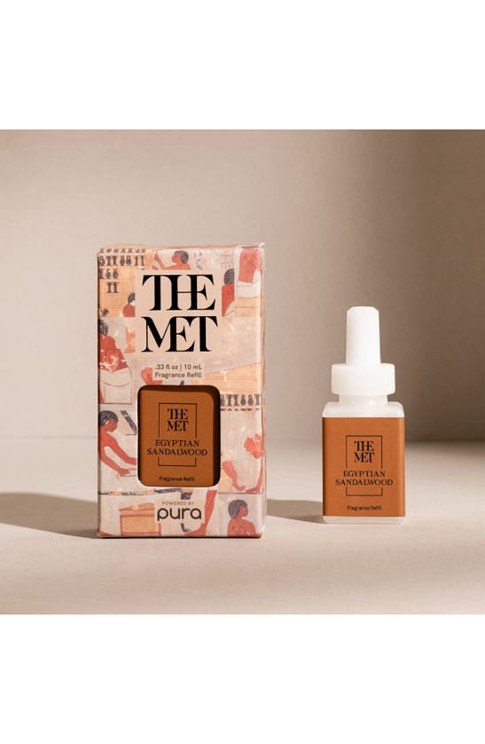 Shop Pura X The Met Egyptian Sandalwood Diffuser Fragrance Refill