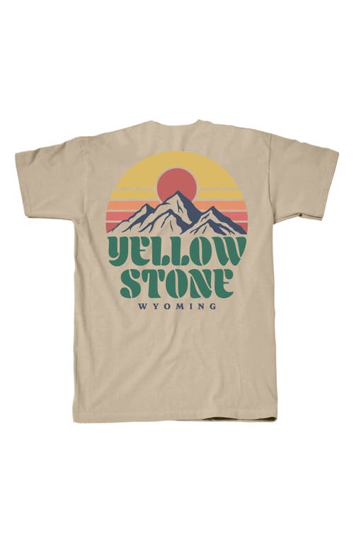 Shop Tsc Miami Yellowstone Graphic Print T-shirt In Sand