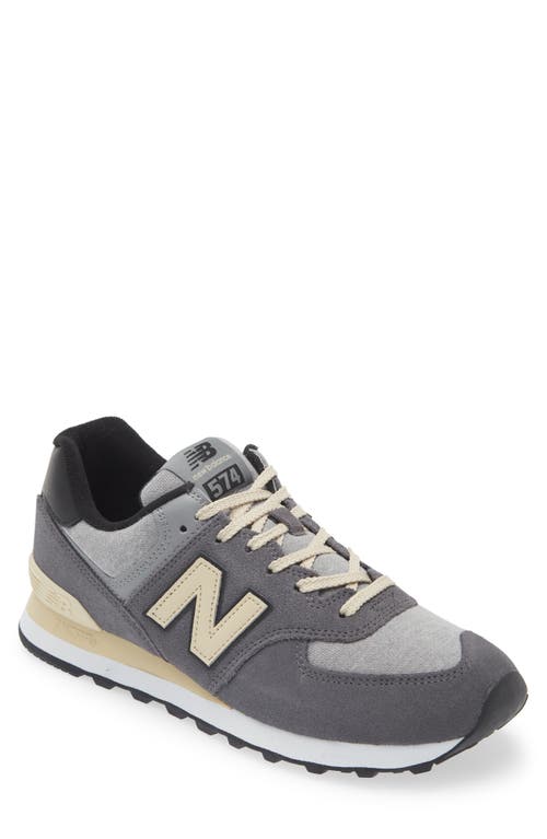 New Balance Gender Inclusive 574 Sneaker In Magnet/sandstone