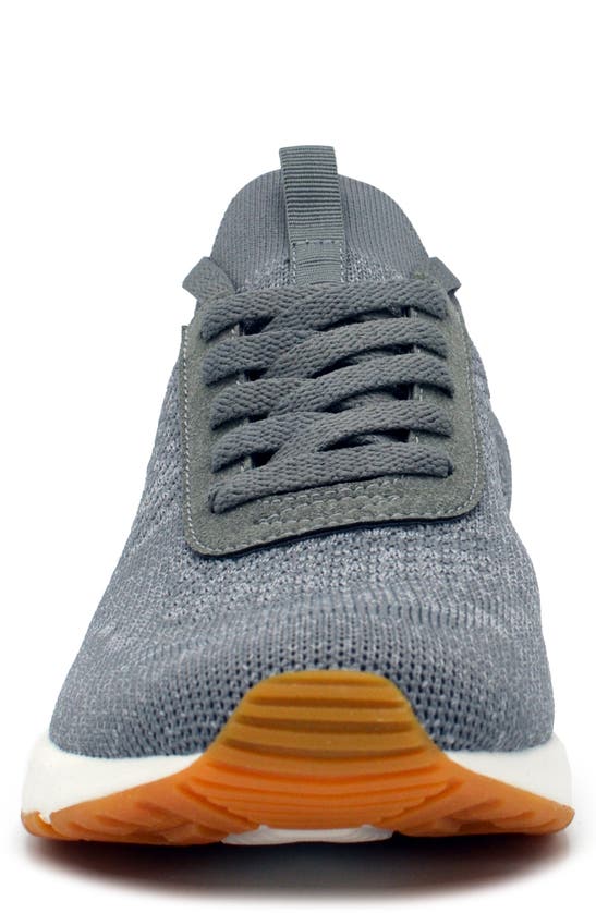 Shop Delo Go Green Knit Running Shoe In Grey