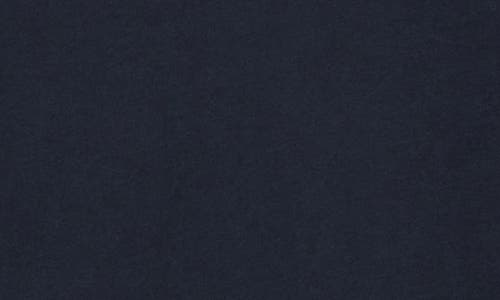 Perry Ellis Double Layer Cotton Hoodie In Dark Sapphire