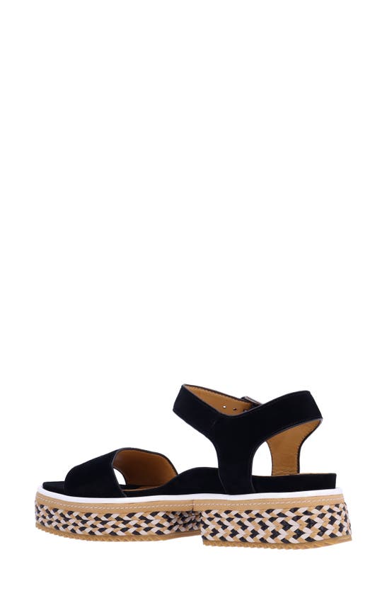 Shop L'amour Des Pieds Dalaney Platform Sandal In Black