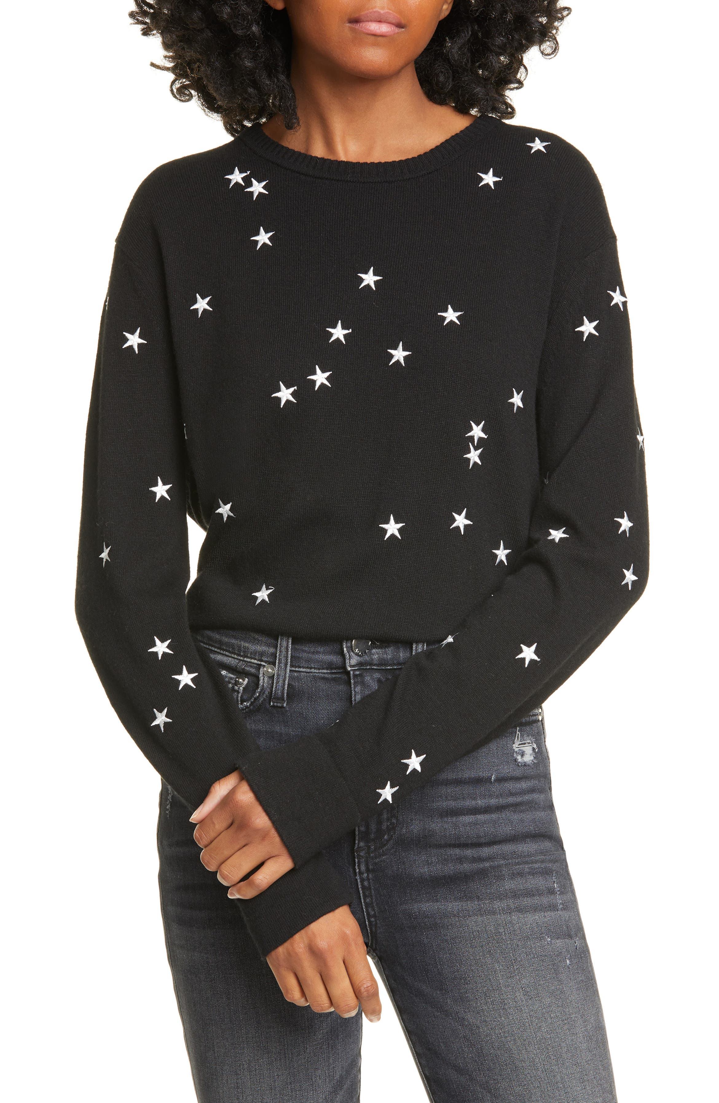Equipment Nartelle Embroidered Star Sweater | Nordstrom