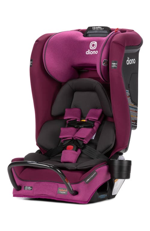Diono Radian 3RXT Safe+ All-in-One Convertible Car Seat in Purple Plum