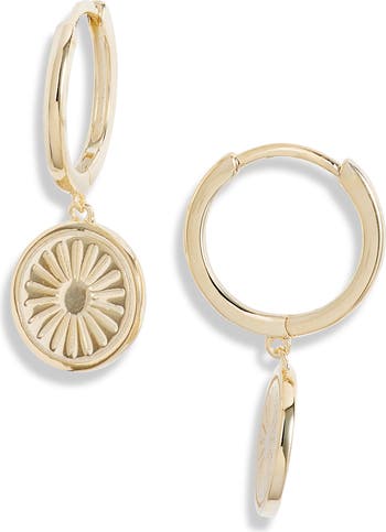 Knotty Coin Huggie Hoop Earrings | Nordstromrack