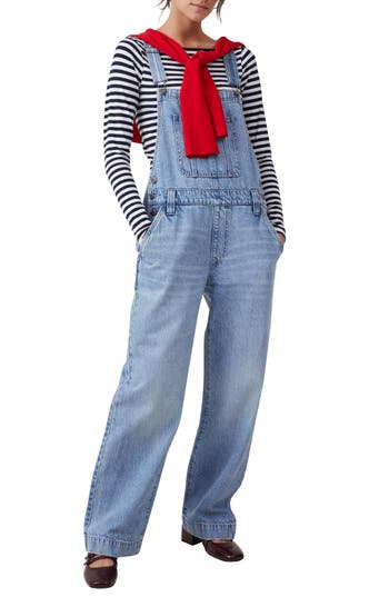 Cotton On Denim Overalls In Breeze Blue