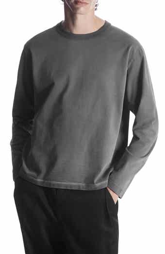 COS Wool Blend Half Zip Sweatshirt