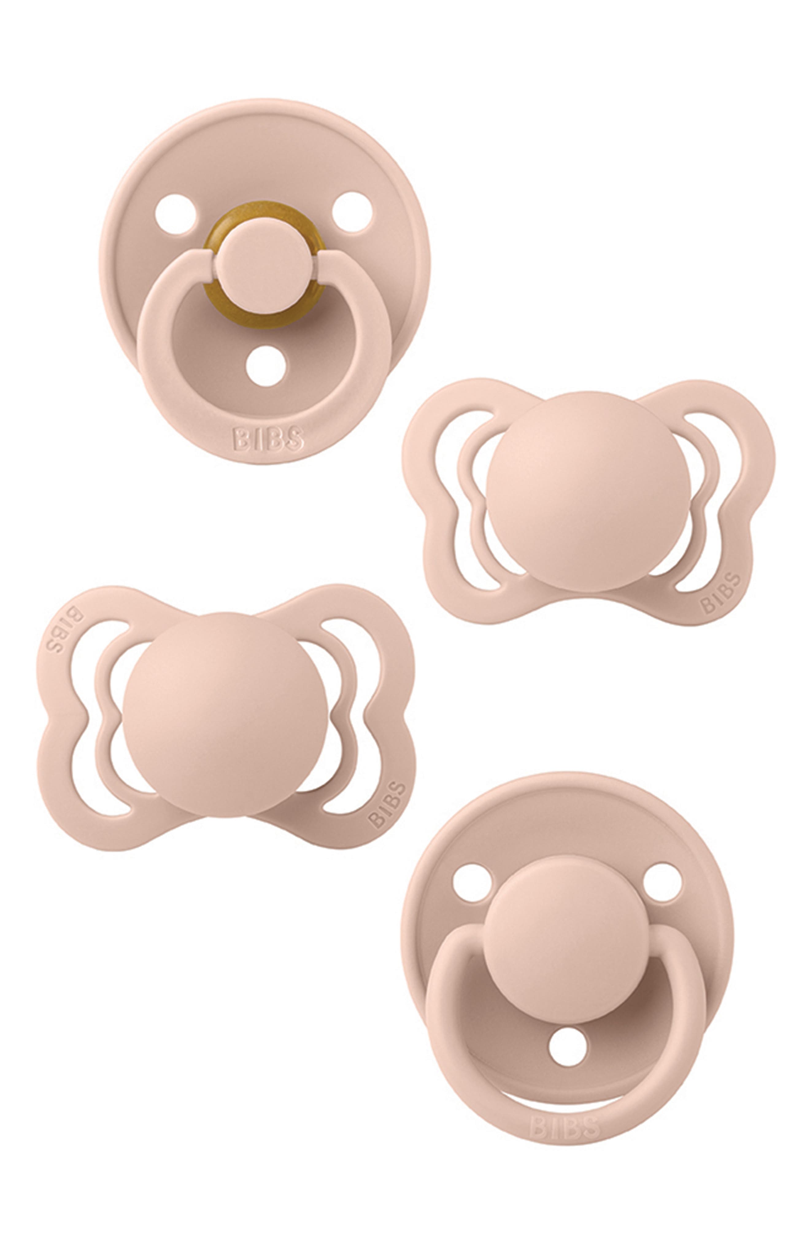 BIBS 4Pack TryIt Collection Pacifier Set Nordstrom