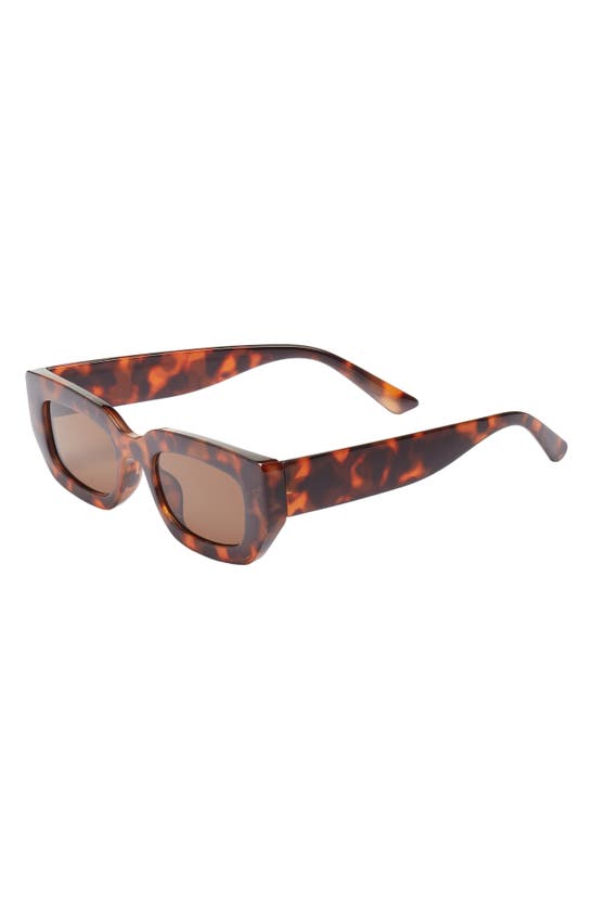 Shop Bp. Rectangular Sunglasses In Tortoise