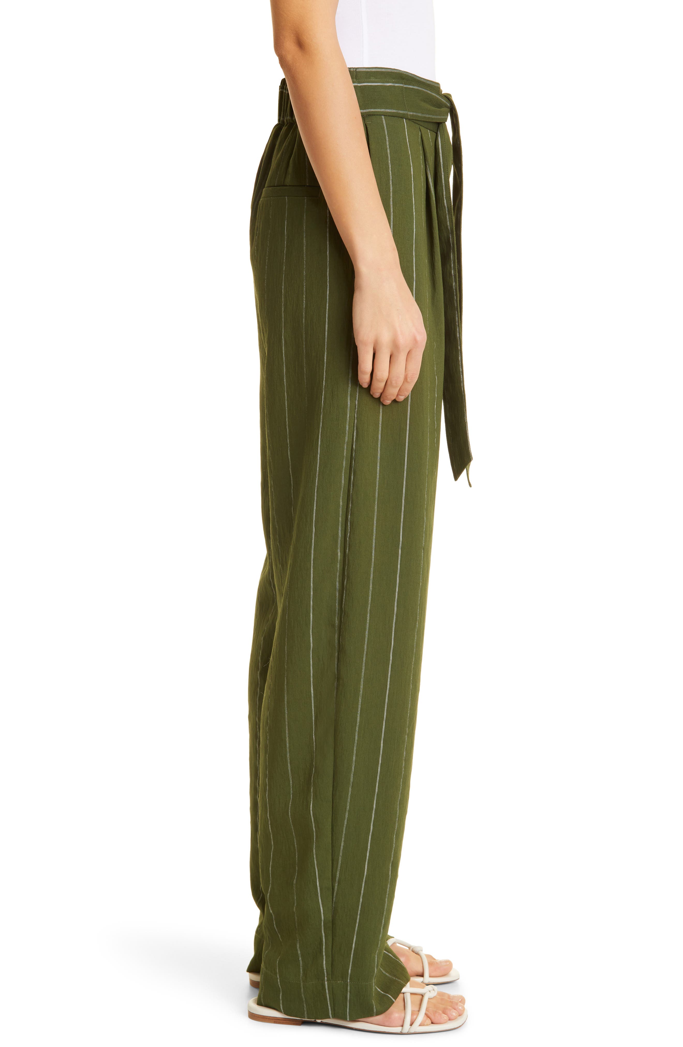 Vince Soft Stripe Pull-On Pants | Nordstrom