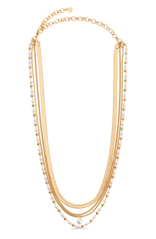 ETTIKA ETTIKA ALL THE CHAINS LAYERED NECKLACE 