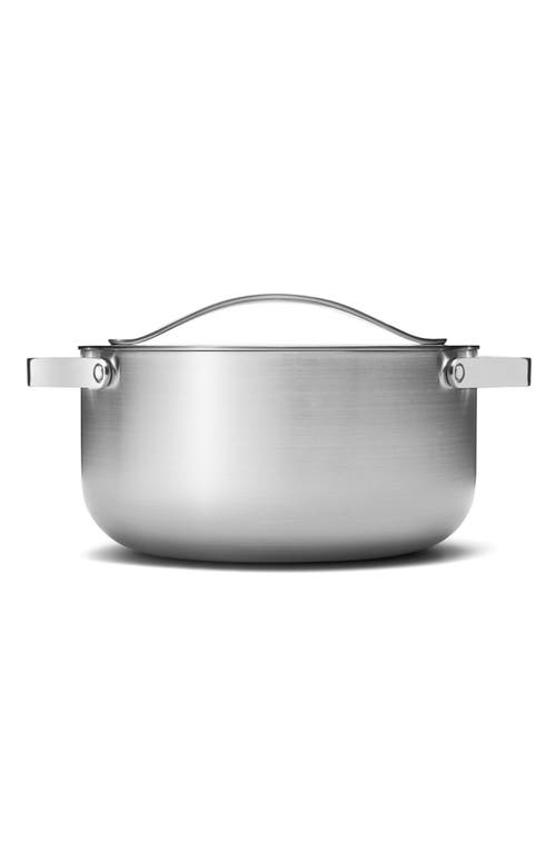 CARAWAY CARAWAY 6.5-QUART STAINLESS STEEL DUTCH OVEN