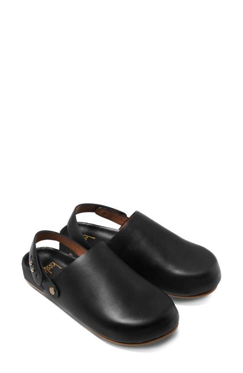 Beek Brant Leather Clog In Black