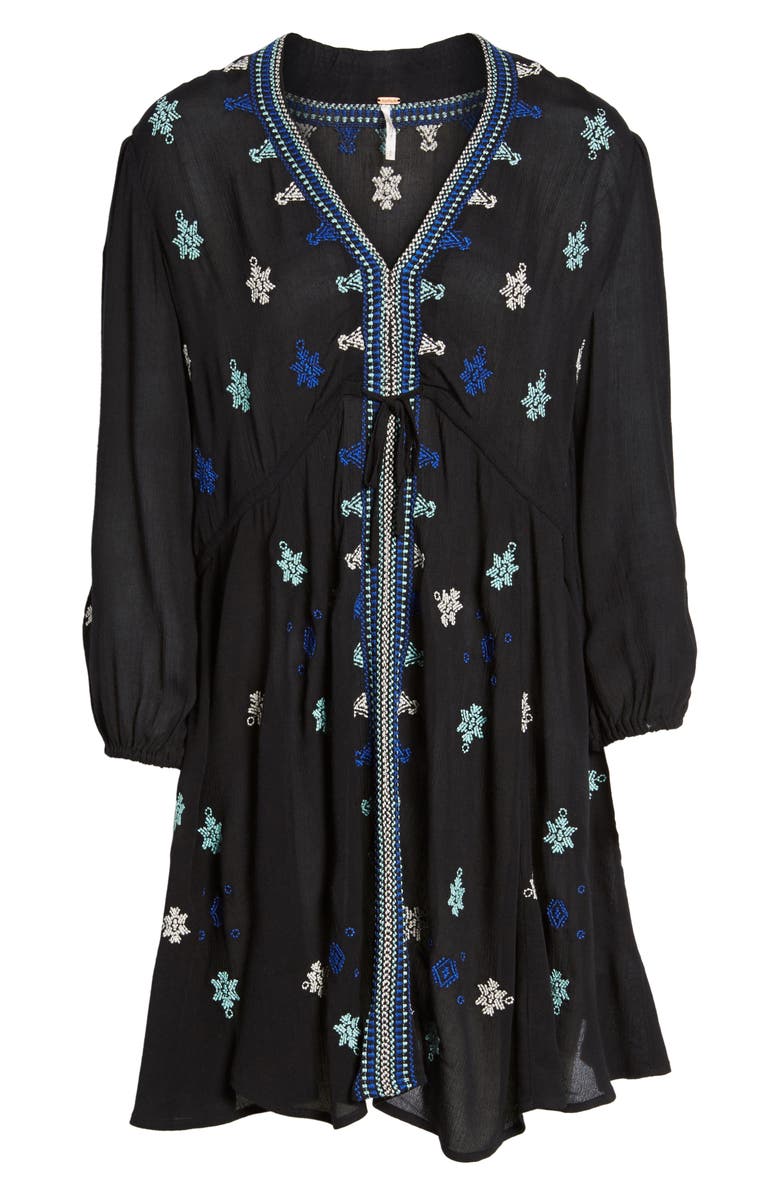 Free People 'Star Gazer' Embroidered Tunic Dress | Nordstrom