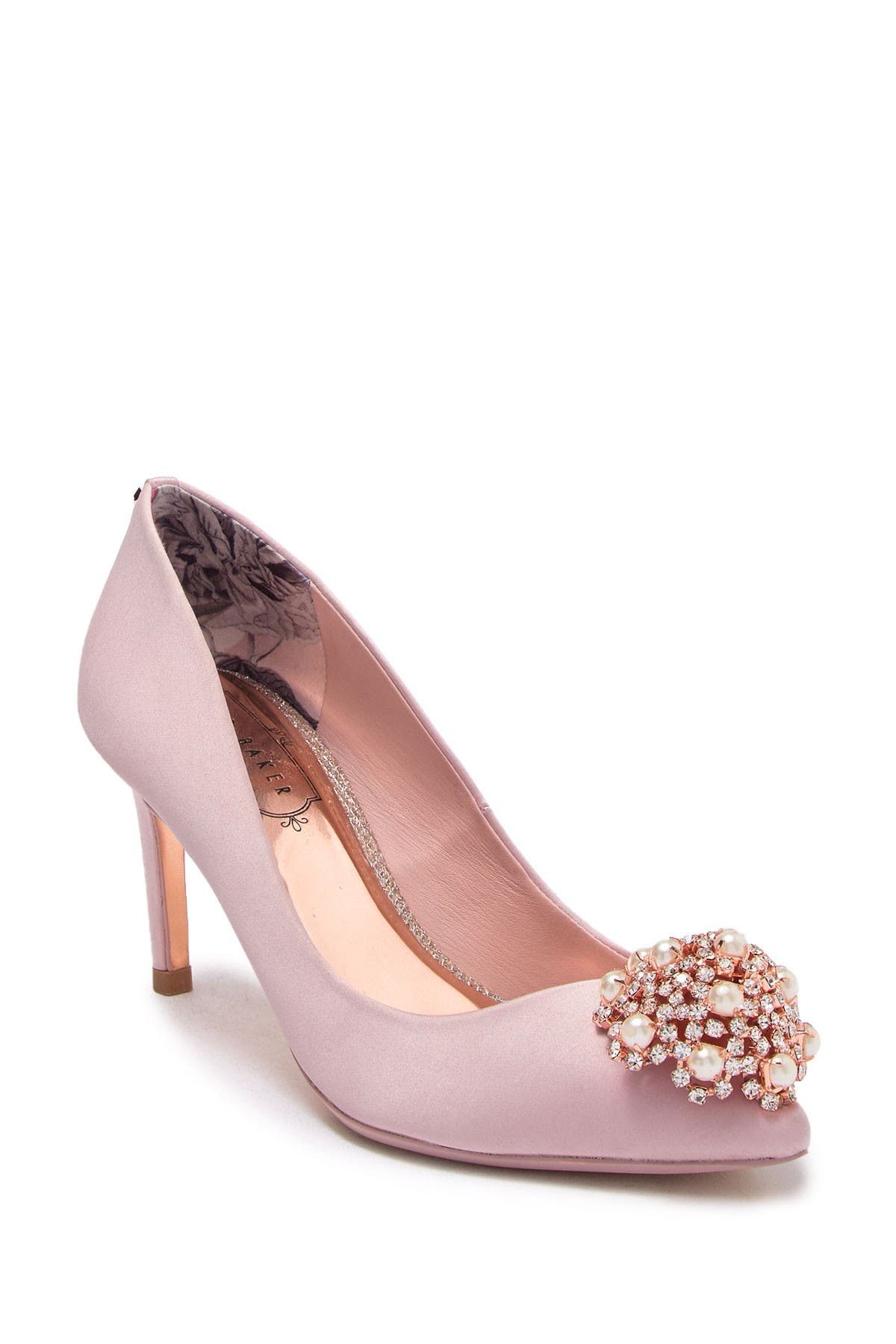 ted baker pointed embellished high heels