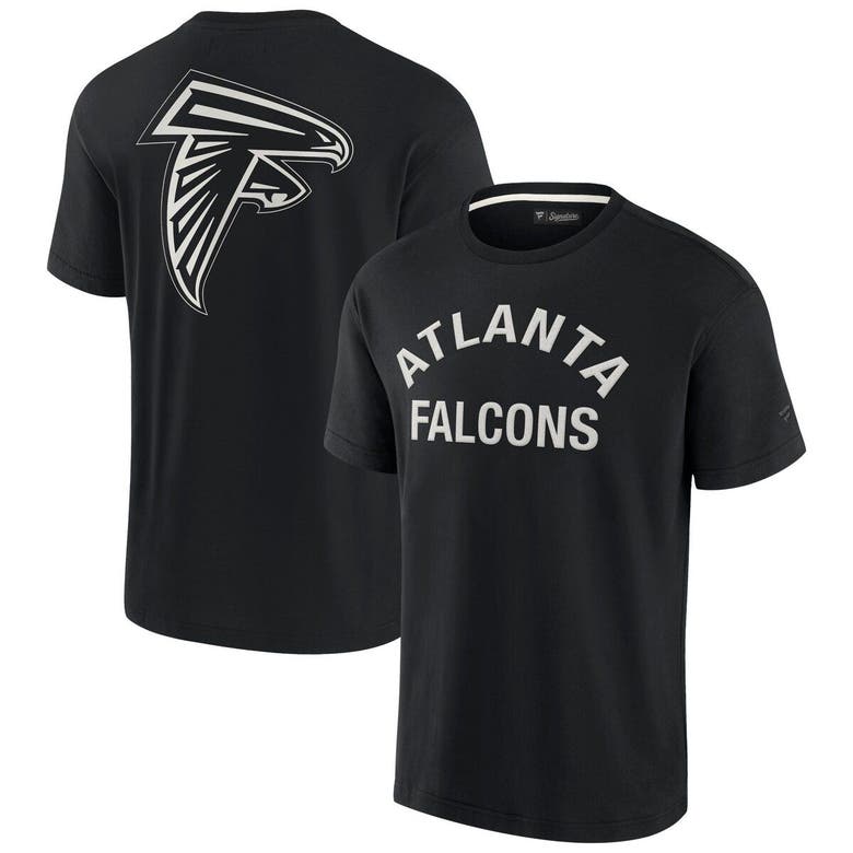 Shop Fanatics Signature Unisex  Black Atlanta Falcons Elements Super Soft Short Sleeve T-shirt