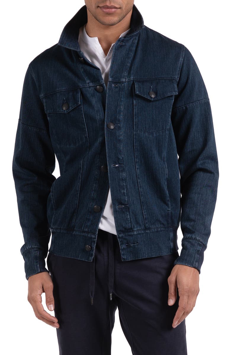 Good Man Brand Slim Fit Twill Denim Jacket | Nordstrom