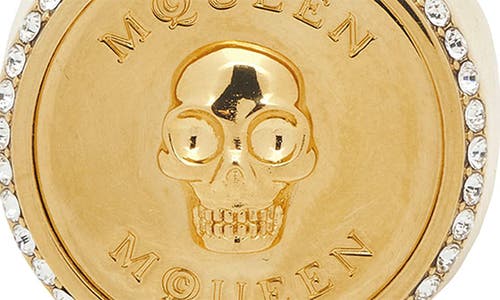ALEXANDER MCQUEEN MCQUEEN SOVEREIGN SKULL SIGNET RING