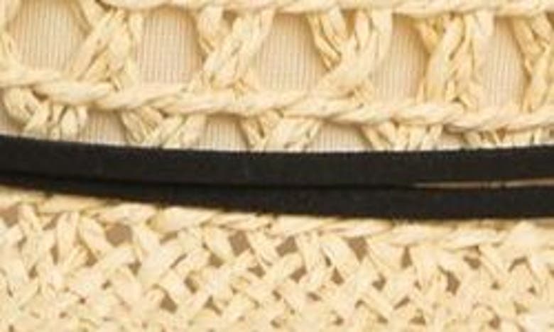 Vince Camuto Open Weave Cowgirl Hat In Natural