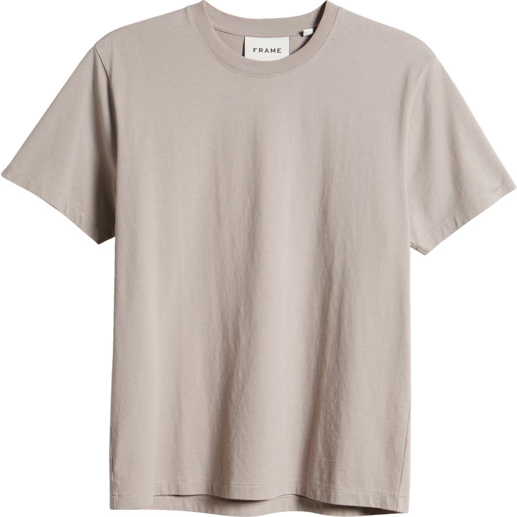 Frame Duo Fold Tee In Soft Lavender