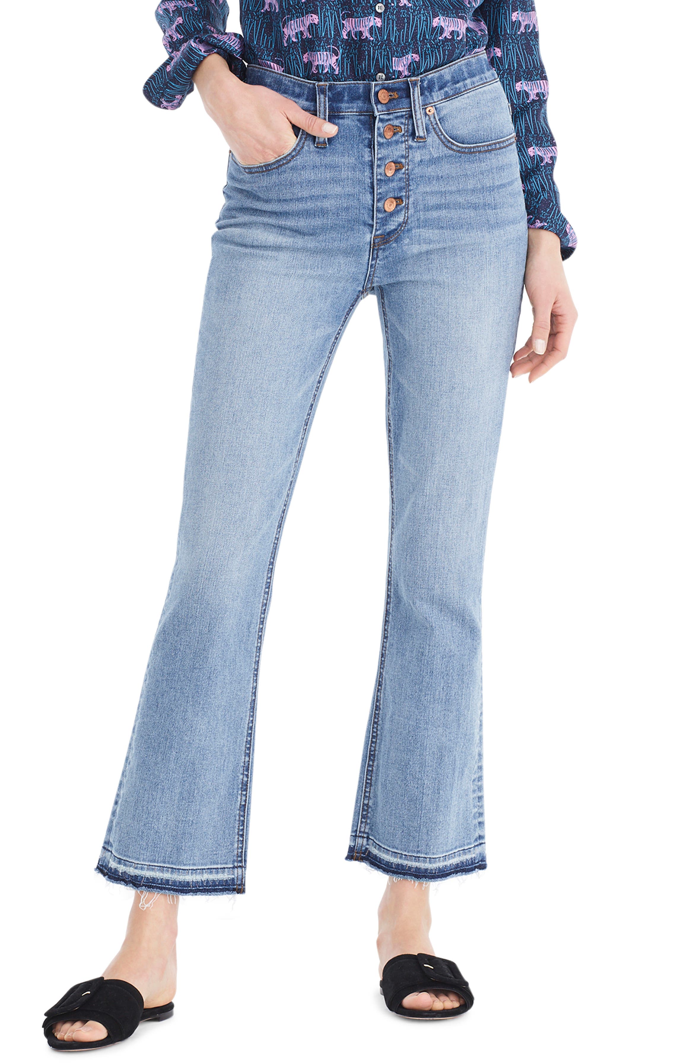 J.Crew Demi-Boot Crop jeans (Shale) | Nordstrom