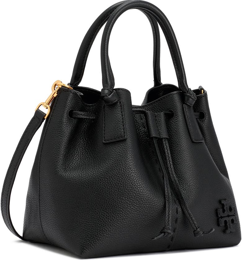 Tory Burch McGraw Small Drawstring Leather Satchel | Nordstrom