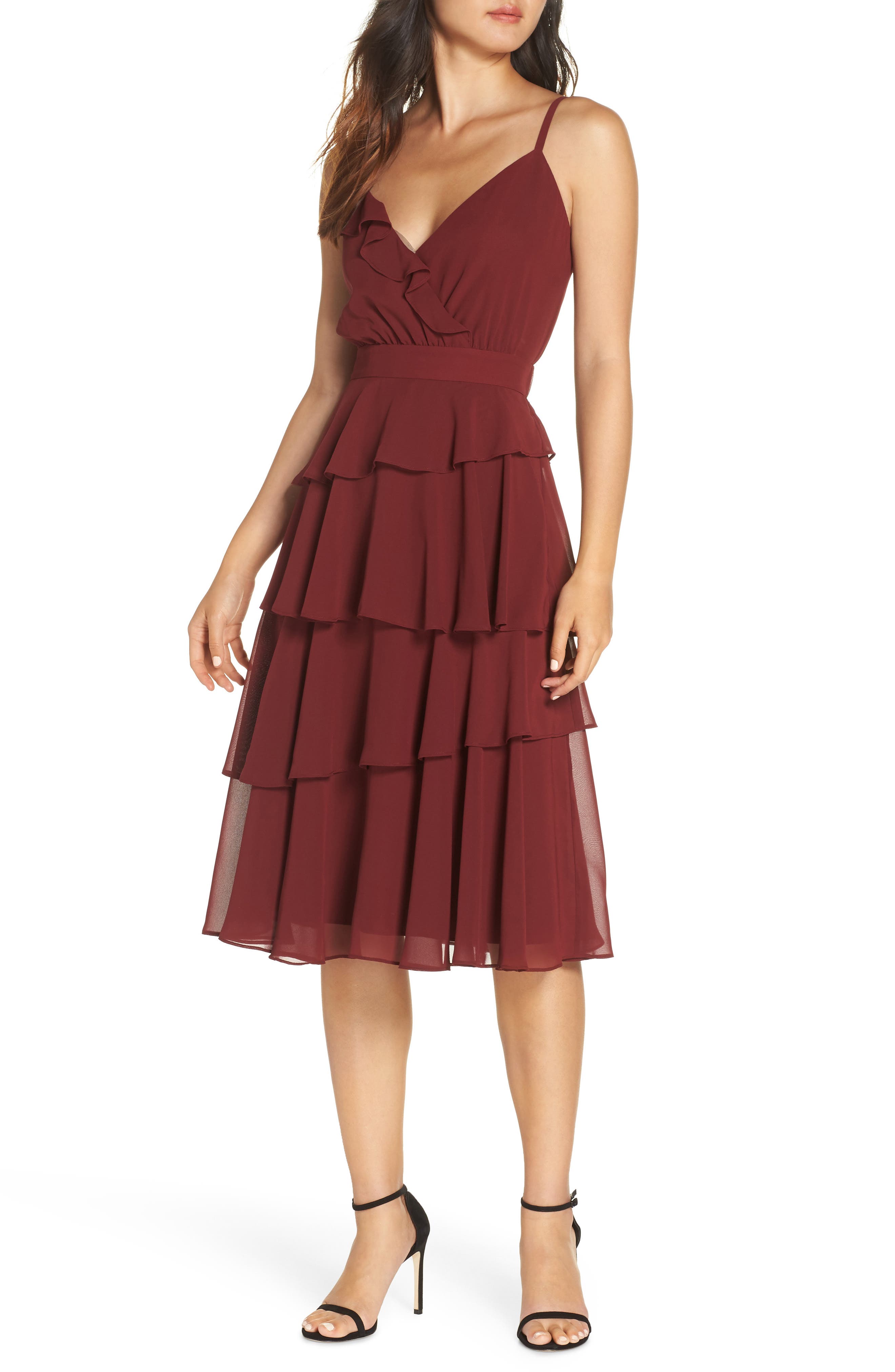 Ali & Jay Love Is All Around Ruffle Tiered Dress