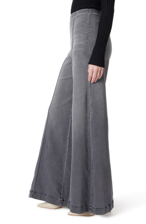 Dee Ocleppo Wide Leg Pull-on Jeans In Vintage Black Wash
