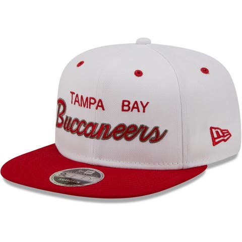 NEW ERA 'Tampa Bay Buccaneers NFC' 9Fifty Snap Back Hat (Red Tie