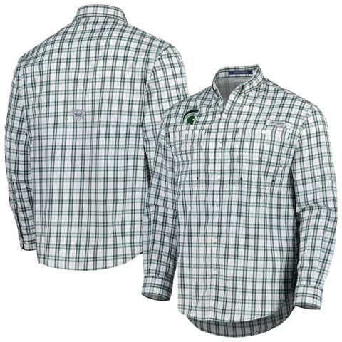 Men's San Francisco Giants Columbia Black Tamiami Omni-Shade Button-Down  Shirt