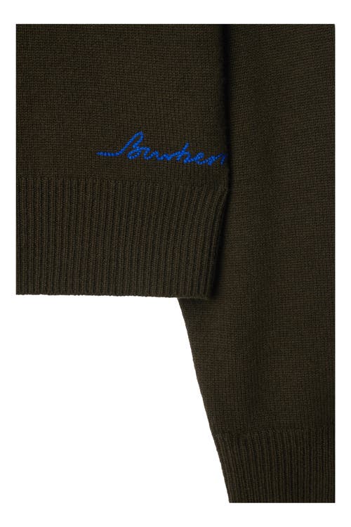 Shop Burberry Cashmere Sweater In Snug