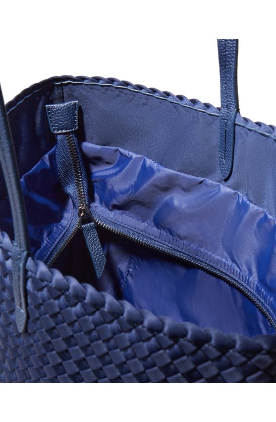Naghedi Small Jetsetter Water Resistant Tote In Ink Blue