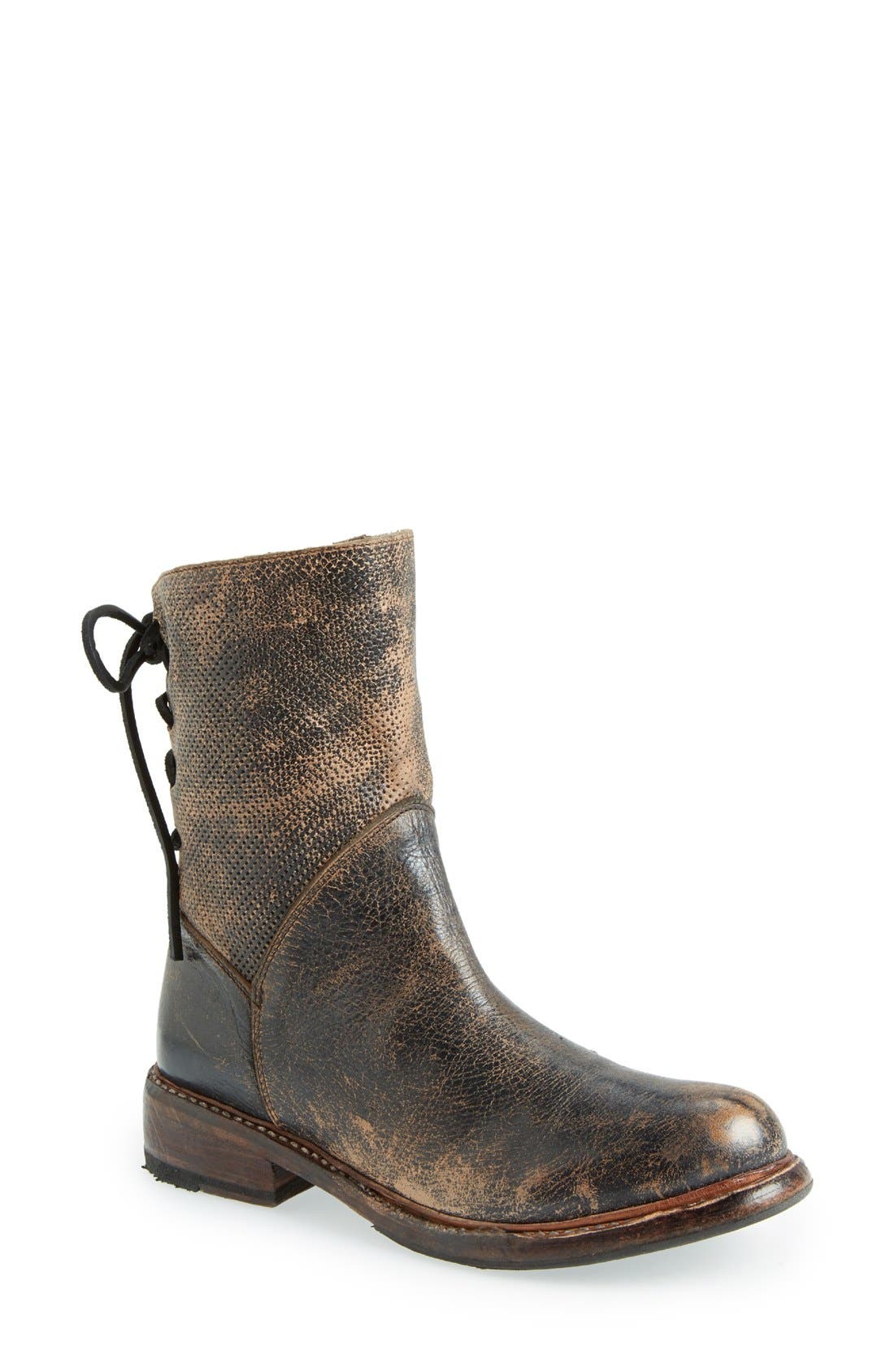 Bed Stu 'Newark' Distressed Leather Ankle Boot (Women) Nordstrom